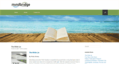 Desktop Screenshot of mindbridgepress.com